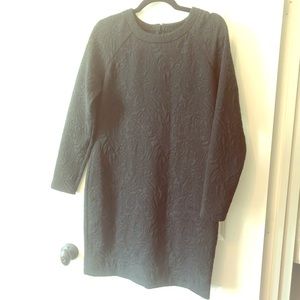 Textured sweatshirt dress banana republic